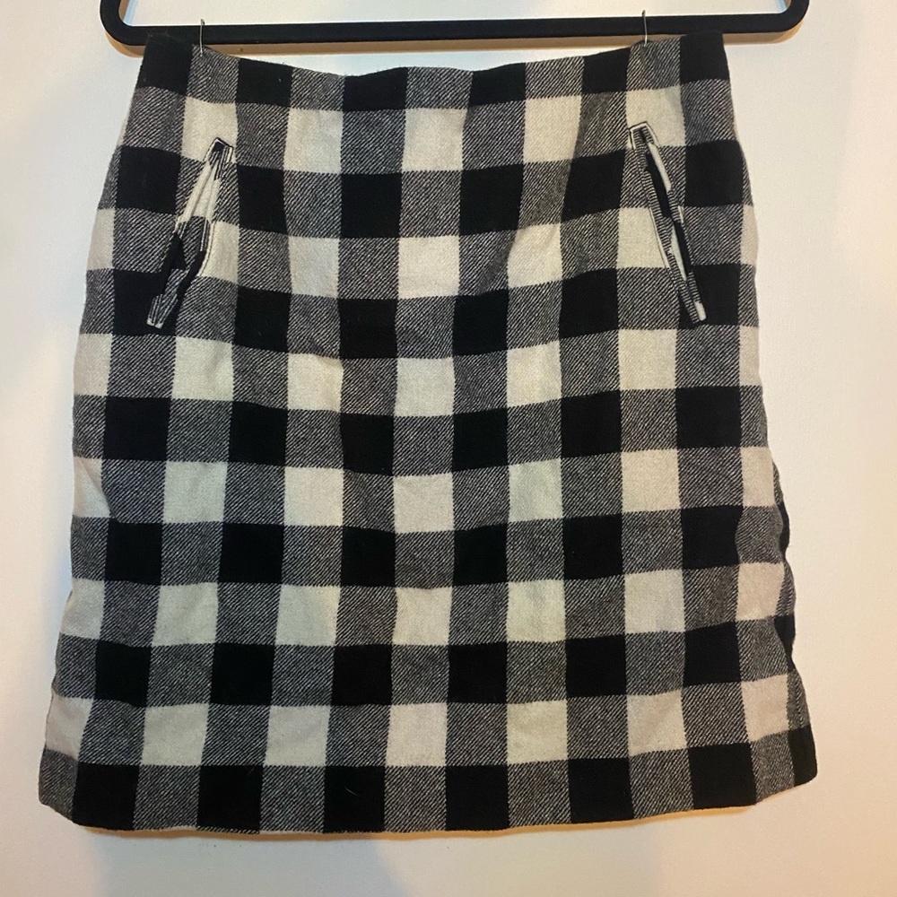 Talbots Buffalo Check Mini Skirt - Medium